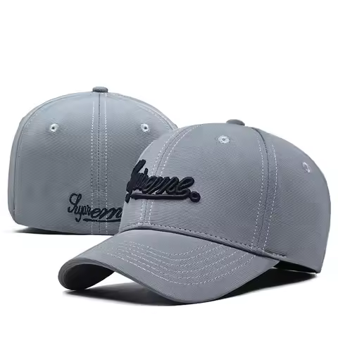 Superme Embroidered Full Closed Fitted Cap Hat New York Size Trucker Golf Men Bill Hip Hop Baseball 