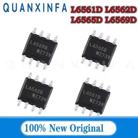 10PCS L6562DTR L6561DTR L6569DTR L6565DTR L6561D L6562D L6565D L6569D SOP-8 LCD power chip IC new or