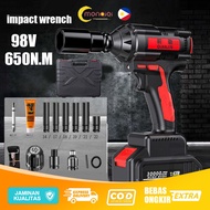 IMPACT WRENCH 98V Pembuka baut truck mobil cordless impact 98vf uchiha Bor Cordless Impact Wrench 98