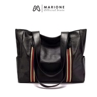 MARIONE - NIKI Tas Wanita List Merah Hitam Fashion totebag wanita tas tote bag wanita tas kerja wani