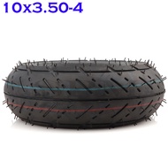 10x3.50-4 Inner Outer Tyre 10x350-4 Pneumatic Wheel Tire for Electric Scooter Trolley Tiger Cart Accessories