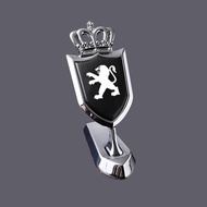 Chất Lượng Cao Sửa Đổi Kim Loại Tự Động 3D Đứng nhãn dán dạng bảng Bên Ngoài Decorationfront nắp ca-