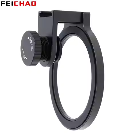 Metal 67mm Filter Adapter Mount UV ND CPL Lens Filter Holder Phone Clip w Cold Shoe for iPhone 16 15
