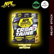 NPL Crea-B-Taine (250g) - Creatine Monohydrate & Betaine Combo, Improve Strength, Power, Muscle Size