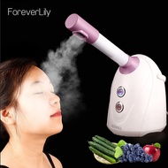Forevelily Face Steamer Machine Hot Ion Nano Cold Mist Water Fruit Vegetable Juice Facial Steamer Home Spa Beauty Instrument Sprayer