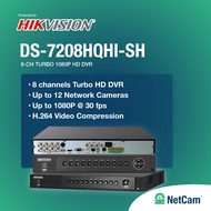 HIKVISION DVR DS-7208HQHI-SH 8 CHANNEL UP TO 1080P/2MP OFFICIAL WARRANTY