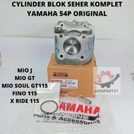 CYLINDER BLOK SEHER PISTON RING FULL SET YAMAHA 54P ASLI ORIGINAL MIO J MIO GT MIO SOUL GT