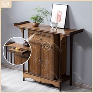 Buddha table home new Chinese gods alter offering table solid wood incense case god of wealth Altar 