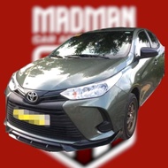 Toyota Vios 2019 to 2023 Models Front Bumper Chin Diffuser Bodykits