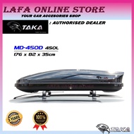 TAKA Roof Box MD-450D ->EXPLORER SERIES<-->XL<-->GLOSSY BLACK<-Authorised Dealer (450L CARGORoofBox)