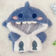 Baby Clothes 20cm Baby Clothes Cute Shark Hoodie Coat Pajamas Doll Cotton Doll Replacement Clothes 2