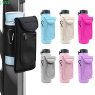 JANRY Magnetic Water Bottle Bag, Portable Exercise Equipment Gym Bottle Pouch, Durable Elastic with 