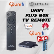 UNIFI PLUS Box TV Remote Black for UNIFI HyppTv Huawei TV boxALAT KAWALAN JAUH TELEVISYEN Television