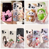 Casing For Itel A33 Plus Case Cute Cartoon Rabbit Cat Girls Soft Jelly Silicone TPU Shockproof Cover