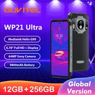 NEW Oukitel WP21 Ultra Rugged Phone 6.78' FHD+ 9800mAh 12GB 256GB Cell Phone 64MP G99 120 Hz Mobile Phone 66W