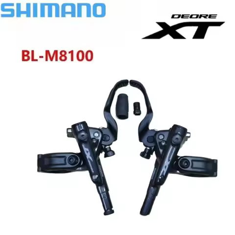 SHIMANO DEORE XT M8100 Brake Lever - Hydraulic Disc Brake Control for Mountain Bike Systems