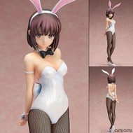 【秋葉猿】日版現貨 FREEing 不起眼女主角培育法 加藤惠 兔女郎 1/4 PVC 完成品