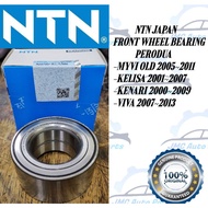 PERODUA MYVI OLD KELISA KENARI VIVA FRONT ( AU0755-1LL/L588 ) WHEEL BEARING NTN JAPAN