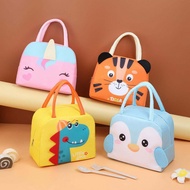 Cute Lunch Bag Cartoon Bento Box Bag Small Thermal Insulated Pouch For Kids Child School Snacks Lunch Box Container Tote Handbag