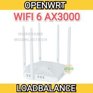 DGX21 Router Wifi 6 AX3000 look like EDUP RT2980 AX3000 Gigabit Openwrt LoadBalance Failover Starlin