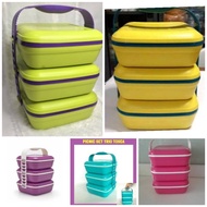 picnic set trio pst Tupperware rantang jumbo