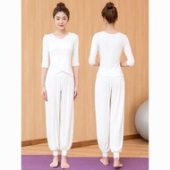 Yoga Clothes Suit Female Aerial Yoga Beginner Modal Sports Dance Practice Clothes Yoga Clothes Suit 