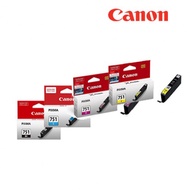 Genuine CLI 751 CLI-751 CYAN MAGENTA YELLOW BLACK XL ORIGINAL INK(Bulk Pack)