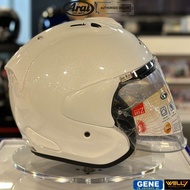 ARAI VZ RAM Glass White Open Face Jet Helmet 100% Original From Authorized Dealer