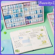 [BAOSITY2] 100 Rolls Washi Tape Sticker Paper Masking Decorative Tape