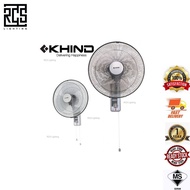 KHIND 16" Wall Fan WF-1602 Light Grey KIPAS DINDING