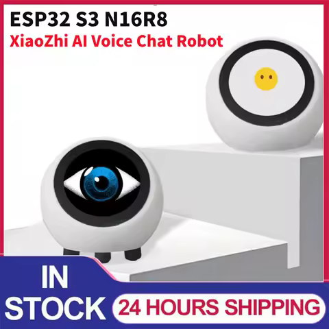 DeepSeek XiaoZhi AI Voice Chat Robot 1.28-inch Round LCD Creen N16R8 Development Board Astronaut Clo