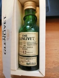 GLENLlVET 12年威士忌酒辦（舊版）