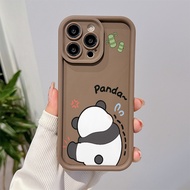 Mischievous panda Compatible for vivo Y17s Y27 Y36 Y12 Y12 Y20 Y50 Y21 Y91 Y15 Y51 Y91 Y22 Y16 Y27 Y22 Y93 Y95 Phone Case Silicon Anti-Fall Cover