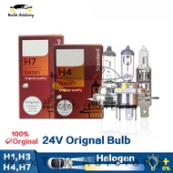 H1 H3 H4 H7 24V 70W 70/75W 3200K Original Car Standard Halogen Headlight High Low Beam Lamp (1 Bulb)