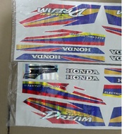 7-color dream car sticker (blue)