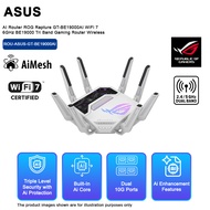 ASUS AI Router ROG Rapture GT-BE19000AI WiFi 7 6GHz BE19000 Tri Band Gaming Router Wireless
