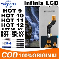 For infinix Hot 9/9Play Hot 10/10Play Hot 11 Hot 12/12Play LCD Display Mobile Phone Accessories For 