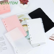 QUINTON 5pcs Idol Photo Card Holder, A6/A7 PP Binder Folders Inner Page, Photocards Album 6 Hole Pho
