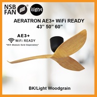 NSB FAN AERATRON AE3+/ AE3+ Wifi Ready 43 / 50 / 60 Inches DC MOTOR REMOTE CONTROL CEILING FAN