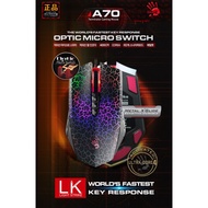 YG4 BLOODY A70 LIGHT STRIKE GAMING MOUSE - Activated Ultra Core 3 &amp; 4