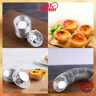 250 pcs Disposal Egg Tart Mould Aluminium /Foil Tart Mould / BEKAS EGG TART / EGG TART ALUMINIUM FOI
