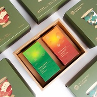 【弗貝多】天鑫有機茶葉禮盒 包種茶1盒+蜜香紅茶1盒 | 台灣得獎