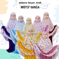 MUKENA ANAK RAYON PREMIUM MOTIF BUNGA