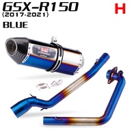 ▼Slip On For SUZUKI GSXR150 GSX150R GSX S150 GSX-S150 gsxr125 Motorcycle Exhaust Escape Modify Front