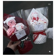 (please choose a model) (DELIVERY AFTER 2 DAYS) Clay flower bouquet as a meaningful graduation gift