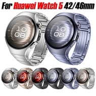 Luxury Titanium Alloy Watch Strap for Huawei Watch 5 42mm 46mm Strap Suitable for Fashionable Huawei
