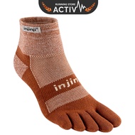 Injinji Trail Midweight Mini Crew - Bark