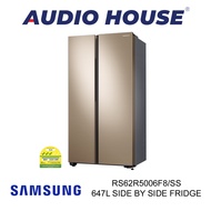 [BULKY] SAMSUNG RS62R5006F8/SS 647L SIDE BY SIDE FRIDGE ***2 YEARS WARRANTY***