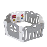 韓國製造 Haenim Toy Petit 寶寶屋 圍欄 床欄 安全欄 - 灰色 + 白色 #HNP737-G3