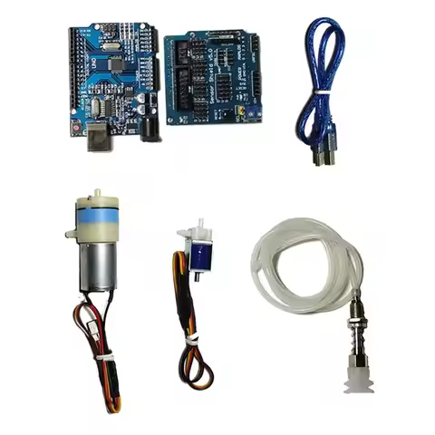 A71Z Load Robot Arm Suction Cup With Suction Cup PWM Control Pump For Arduino Load Robot Arm Kit For
